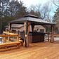 HOMLUX 12" x 14" Outdoor Hardtop Gazebo in Brown, , large