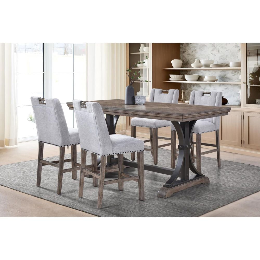 Urban Styles Portland Counter Stool in Antique Oak Gray, , large