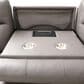 Oxford Furniture 6-Piece Leather Power Reclining Sectional in Gray, , large