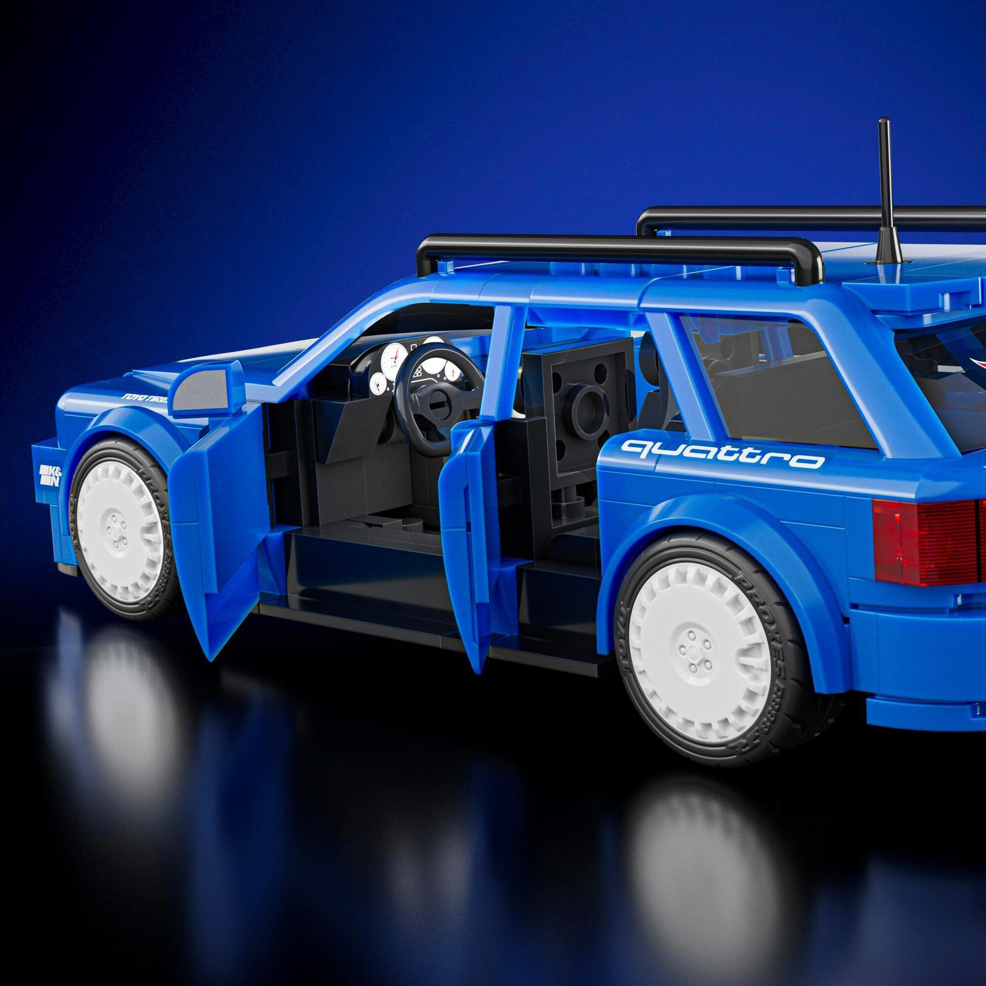 Hot Wheels Audi Avant RS2 Building Set