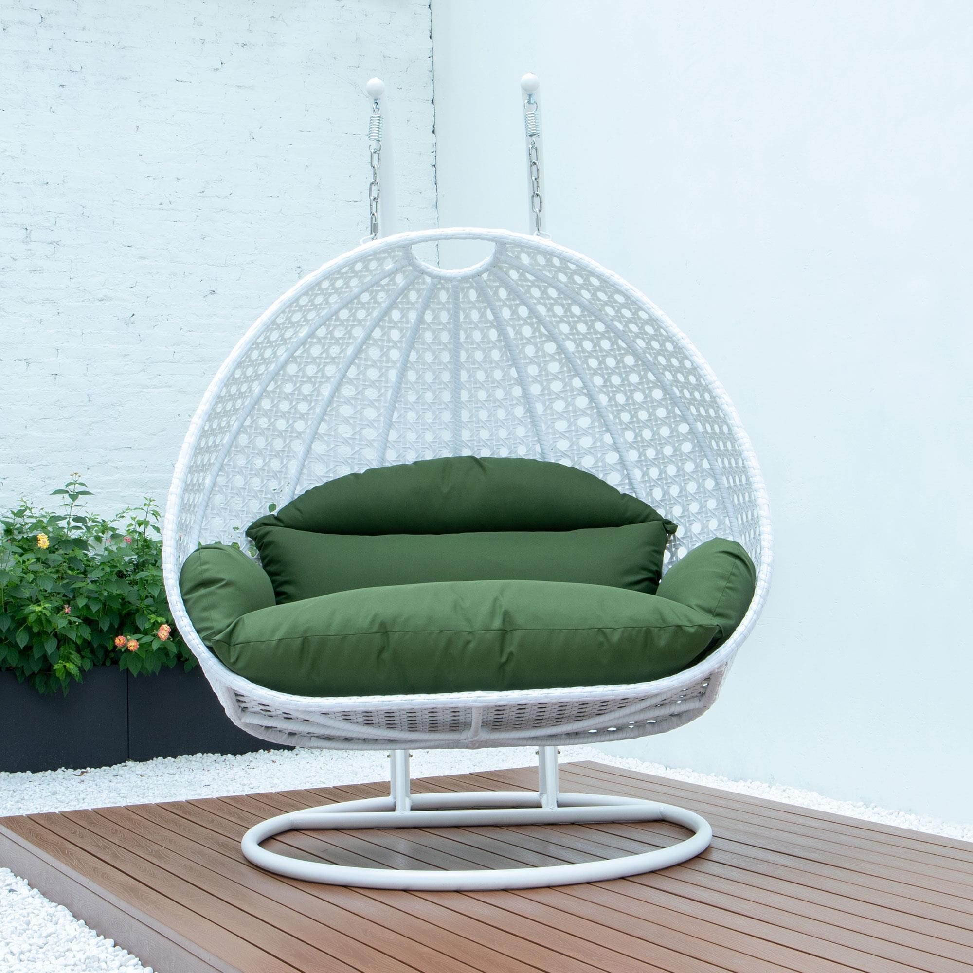 Big green store egg chair