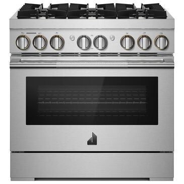 Jenn-Air Rise 36" Dual-Fuel Professional Range in Stainless Steel, , large