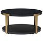 Ashley Shylore Occasional Table Set in Black and Brass (Set of 3), , large