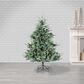 The Gerson Company 5" Spruce Pre-Lit Artificial Christmas Tree in Green and Natural Blue, , large