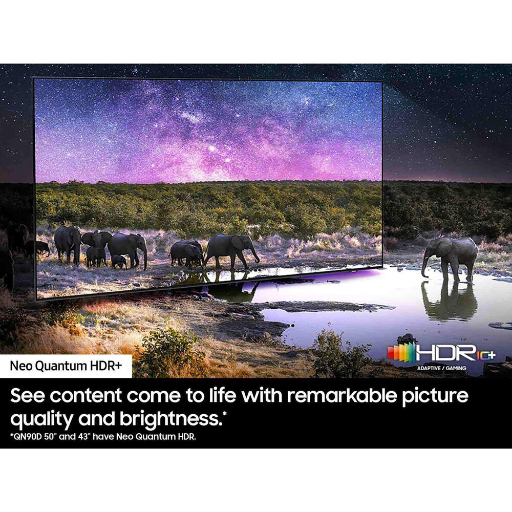 Samsung 65&quot; Class QN90D Neo QLED 4K UHD with HDR in Graphite Black - Smart TV, , large