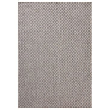Amber Lewis x Loloi Topanga 3"11" x 5"11" Natural and Silver Indoor/Outdoor Area Rug, , large