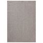 Amber Lewis x Loloi Topanga 3"11" x 5"11" Natural and Silver Indoor/Outdoor Area Rug, , large