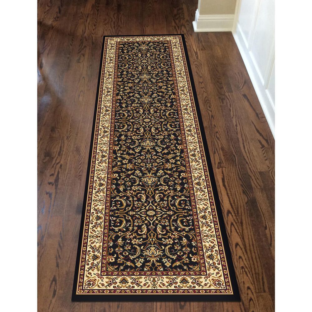 Radici USA Noble 1318 2&#39;2&quot; x 8&#39;&quot; Black Runner, , large