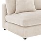 Coaster Blaine Accent Armless Chair in Sand, , large