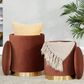 Lumisource Marla 2-Piece Nesting Pleated Ottoman Set in Light Brown, , large