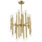 Savoy House 24-Light Chandelier in Natural Brass, , large
