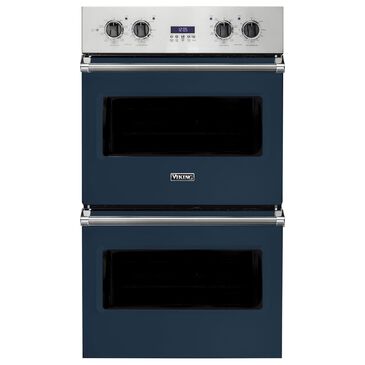 Viking Range 5 Series 30" Double Electric Wall Oven in Slate Blue, , large