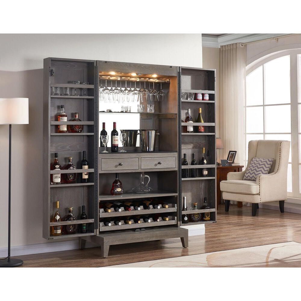 Imperial Westbrook Bar Cabinet in Glacier, , large