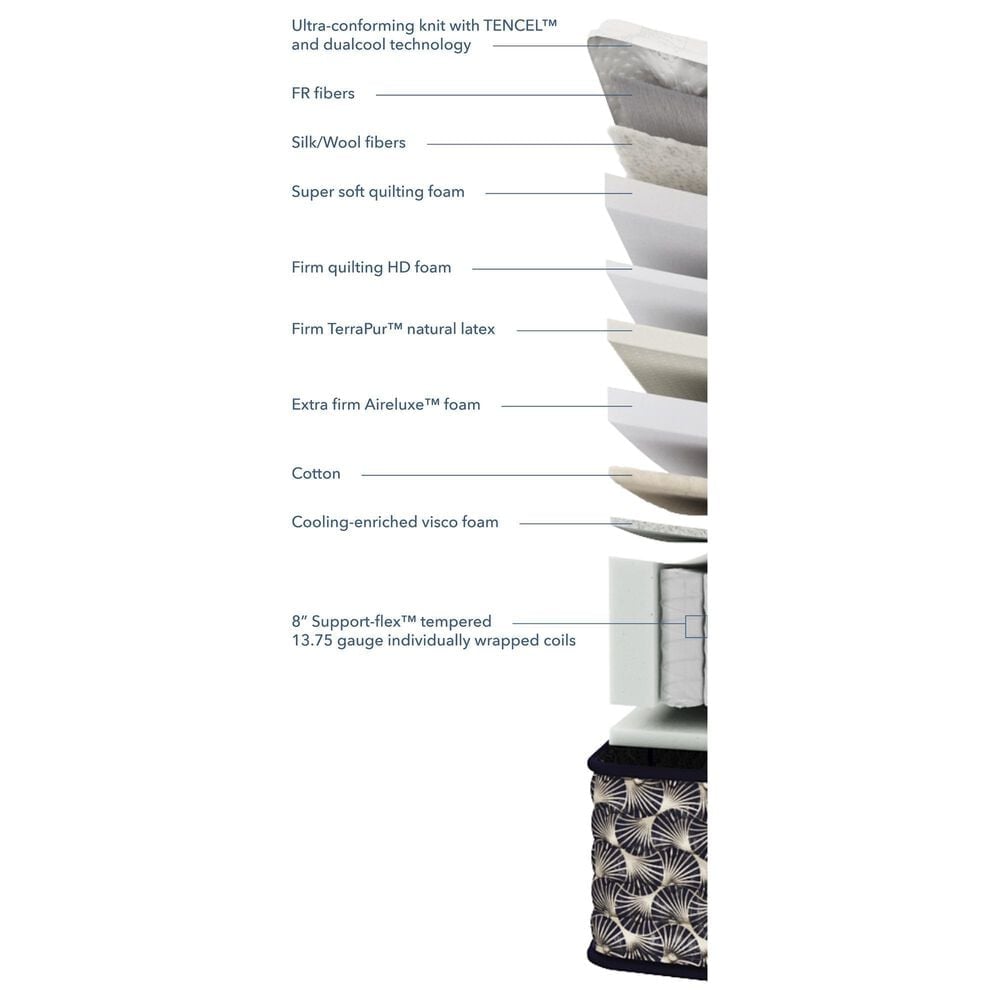 Aireloom Night Stars Preferred Streamline Extra Firm King Mattress, , large