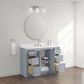 37B Lucerne 48" Single Bathroom Vanity in Soft Blue with Marble Top and Backsplash, , large