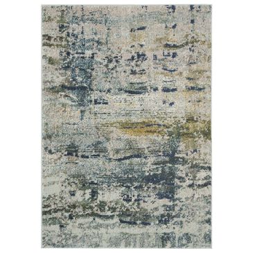Safavieh Monaco MNC259M 4" x 5"7" Blue and Grey Area Rug, , large
