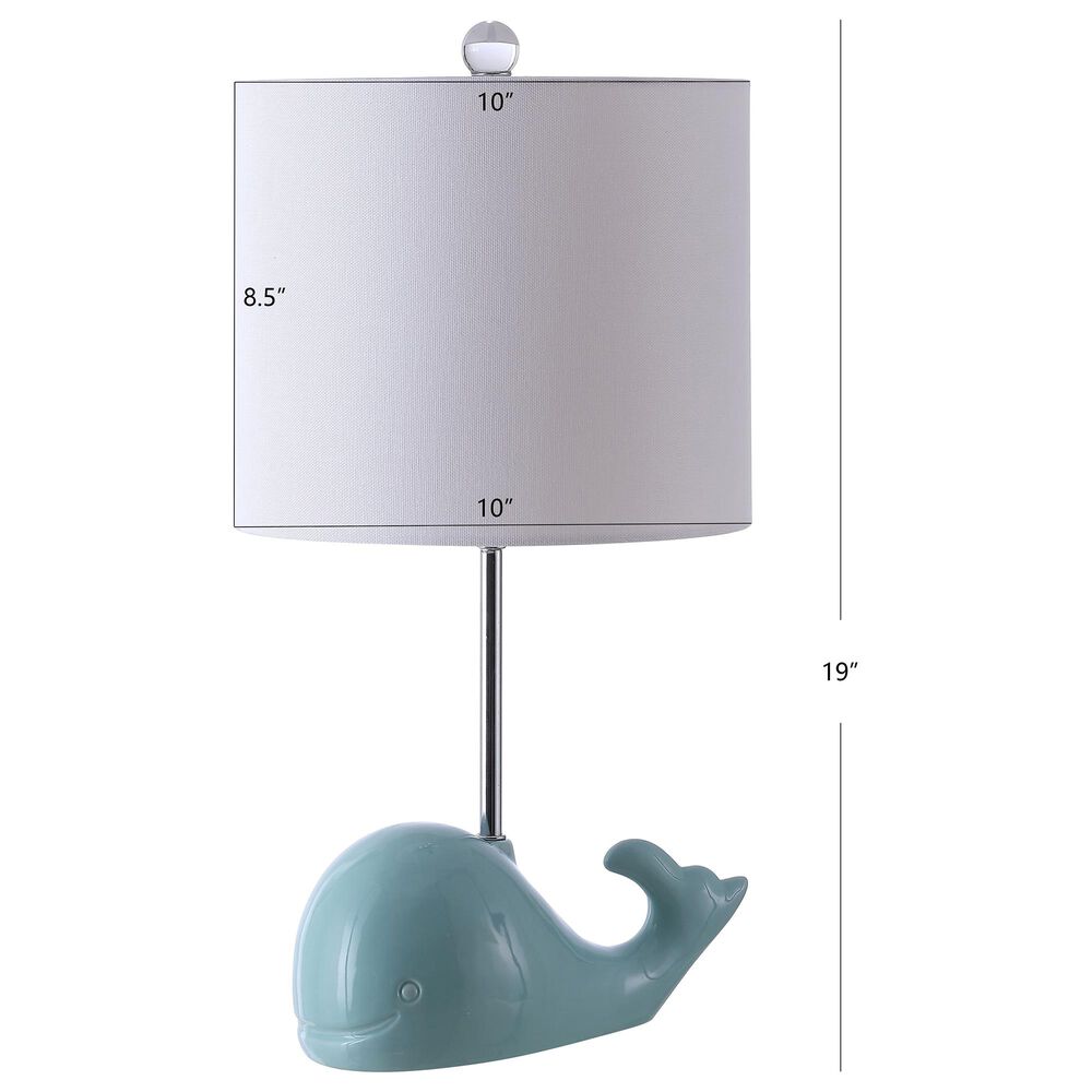 Safavieh Walter Whale Table Lamp in Seafoam, , large