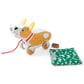Melissa & Doug Feed, Walk, and Poo Pup Wooden Pull Toy, , large