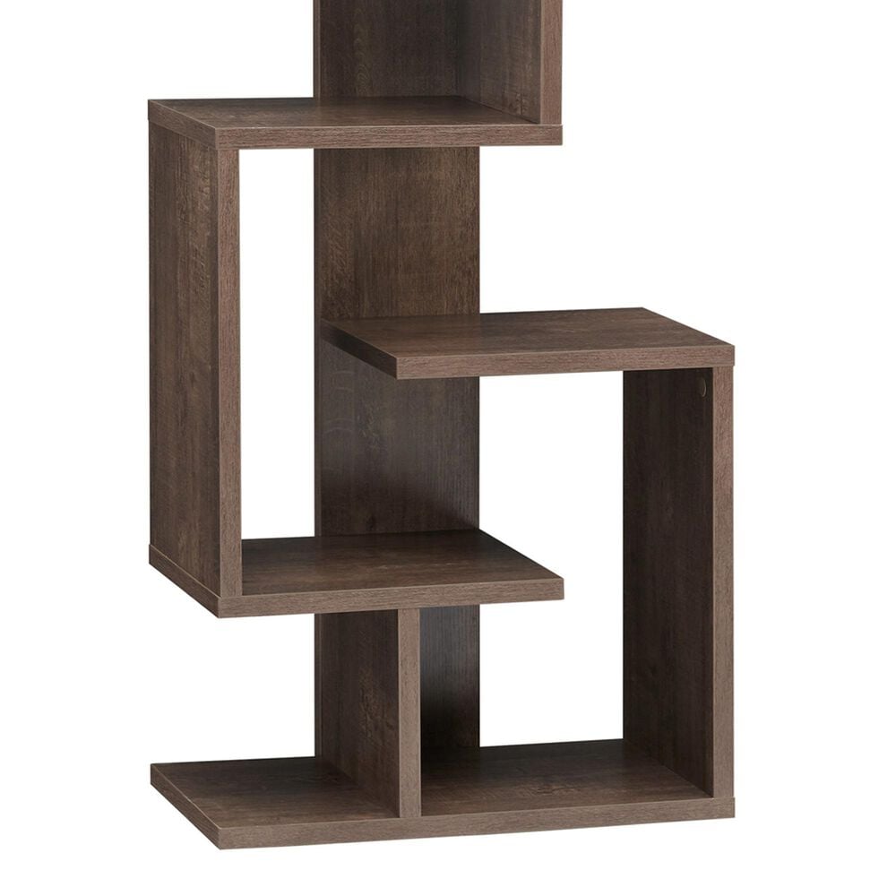 Global Movement Geometric Corner Display in Walnut, , large