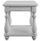 Golden Wave Furniture New Haven Square End Table in Oyster Shell, , large