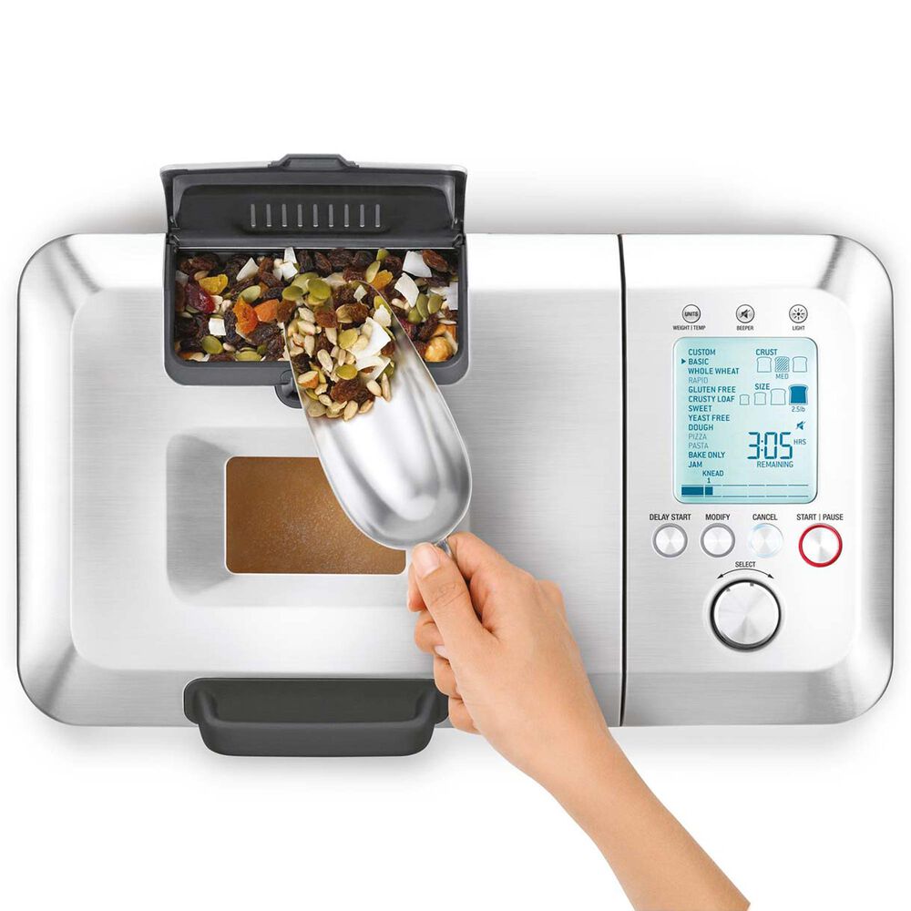 Breville 2.5 Lbs Custom Loaf Bread Maker in Brushed Stainless Steel, , large