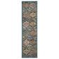 Safavieh Madison MAD144A 2"3" x 8" Blue and Orange Runner, , large