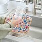 Werkshoppe Field of Flowers All Purpose Towel in Blue and Multicolor (Set of 4), , large