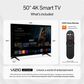 VIZIO 50" 4K LED HDR in Black - Smart TV, , large