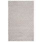 Safavieh Natura NAT404G 5" x 8" Silver and Ivory Area Rug, , large