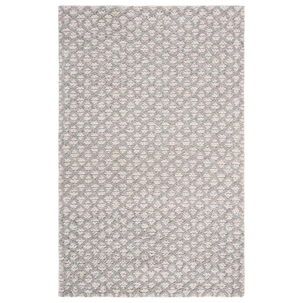 Safavieh Natura NAT404G 5" x 8" Silver and Ivory Area Rug, , large