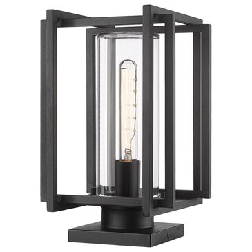 Golden Lighting Tribeca 1-Light Patio Pier Mount in Natural Black, , large