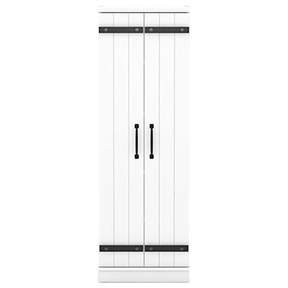 Sauder HomePlus 430336 Storage Cabinet in Soft White, , large