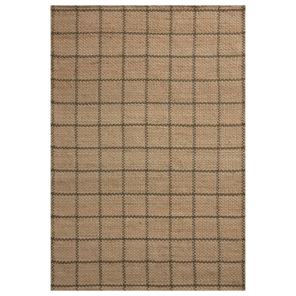 Loloi II Fletcher 5" x 7"6" Natural and Olive Area Rug, , large