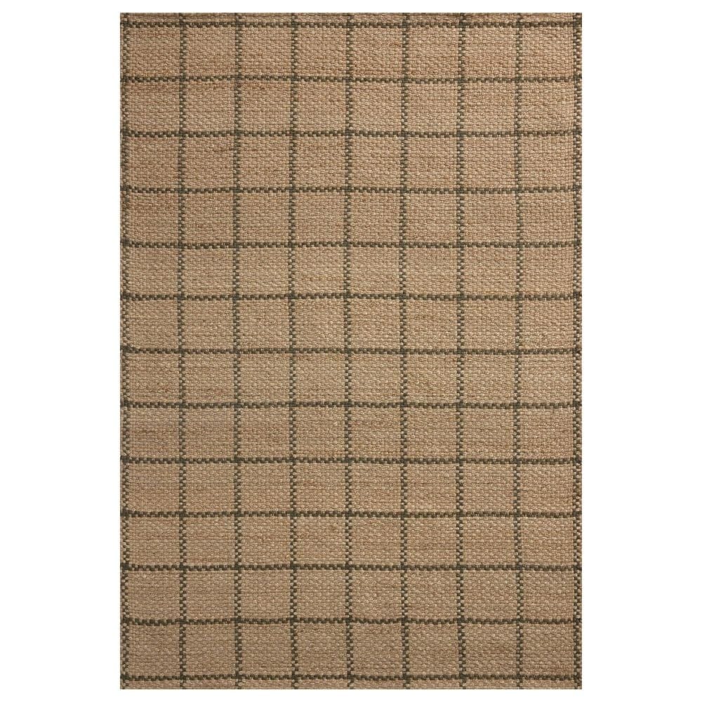 Loloi II Fletcher 5" x 7"6" Natural and Olive Area Rug, , large