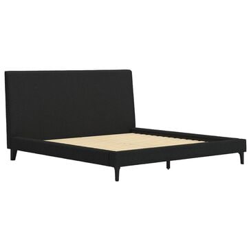 Ashley Cadmori King Upholstered Bed in Black, , large