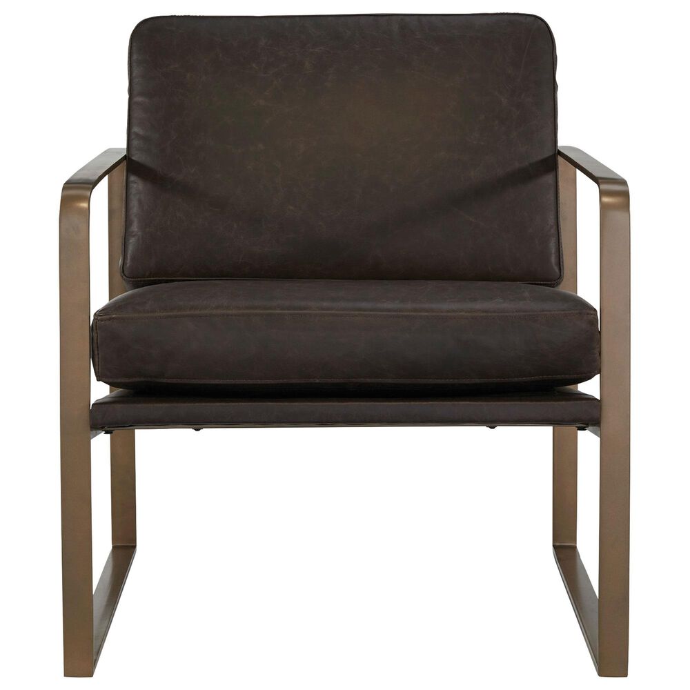 Ashley Bradett Accent Chair in Dark Brown, , large