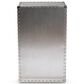 Baxton Studio Davet 5-Drawer Accent Storage Cabinet in Silver, , large
