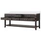 Lexora Home Norwalk 80" Double Bathroom Vanity in Brown Oak with White Cultured Marble Top  and Rectangle Sink, , large