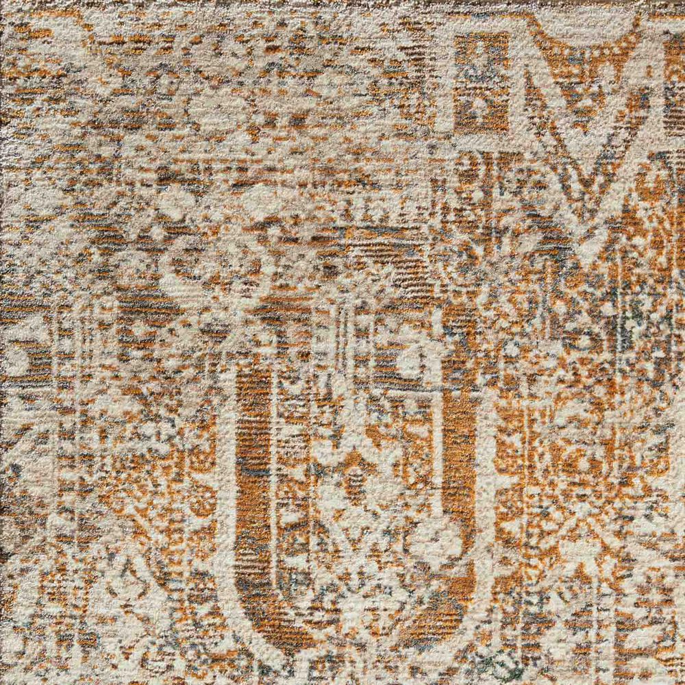 Loloi Lourdes LOU-05 2&#39;3&quot; x 3&#39;10&quot; Ivory and Orange Area Rug, , large
