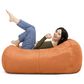 Jaxx 4" Lounger Bean Bag in Mandarin, , large