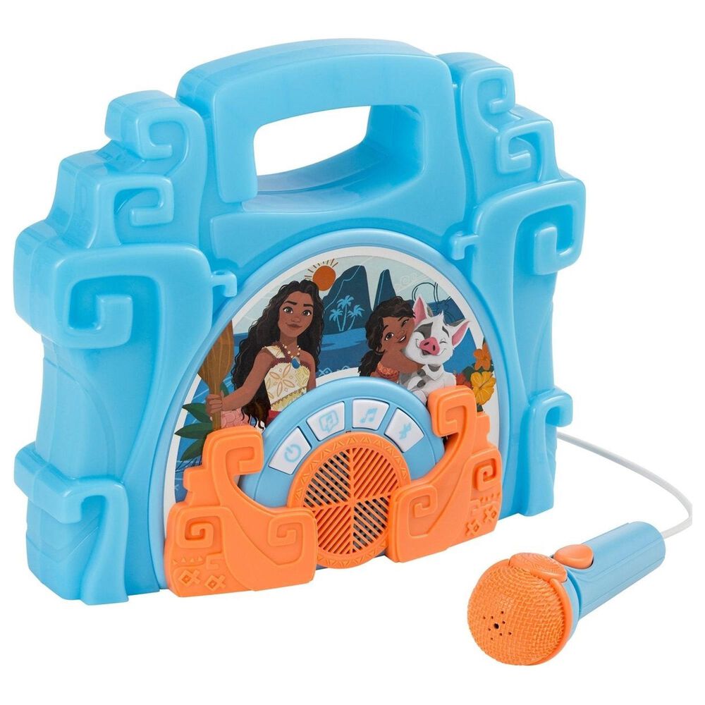 KIDdesigns Moana Karaoke Boombox Toy in Blue, , large