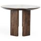 Classic Home Norwood Mango Wood 78" Dining Table Bark Brown, , large