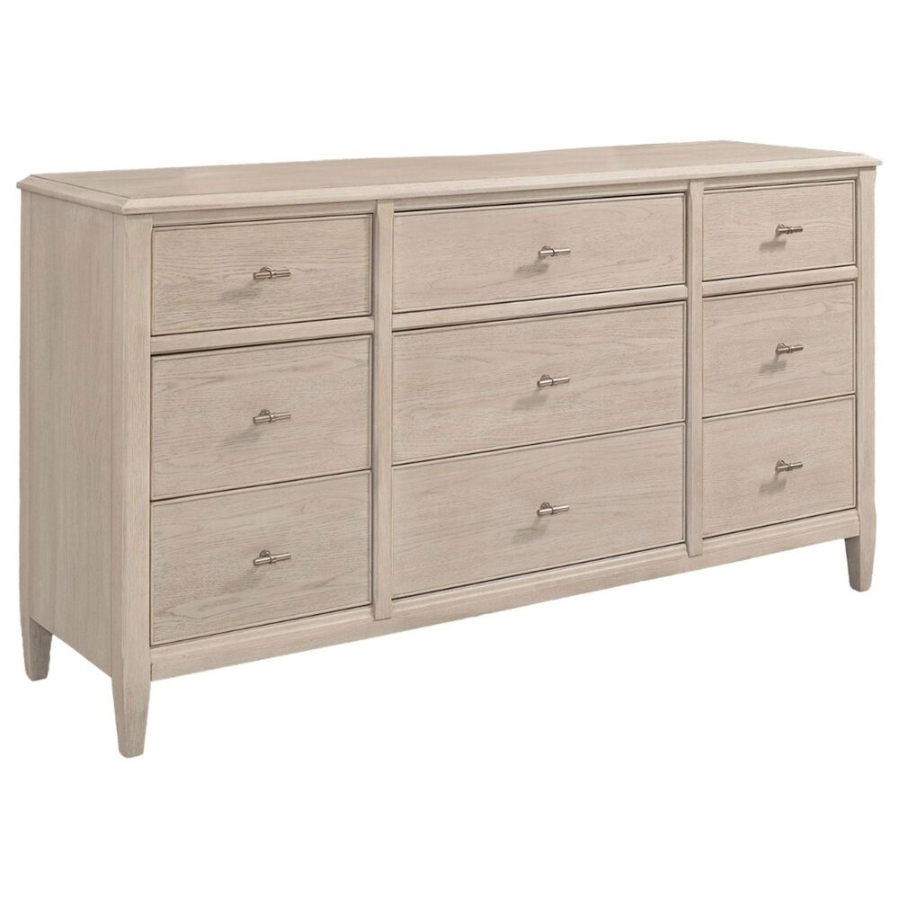Riverside Furniture Carmella 9-Drawer Dresser in Pebble Oak, , large