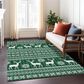 Dalyn Rug Company Wonderland WN28 3" x 5" Green Indoor/Outdoor Area Rug, , large
