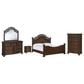 Ashley Lavinton 5-Piece Queen Bedroom Set in Rich Cherry Brown, , large