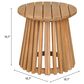 Zuo Modern Zahara Side Table in Natural, , large