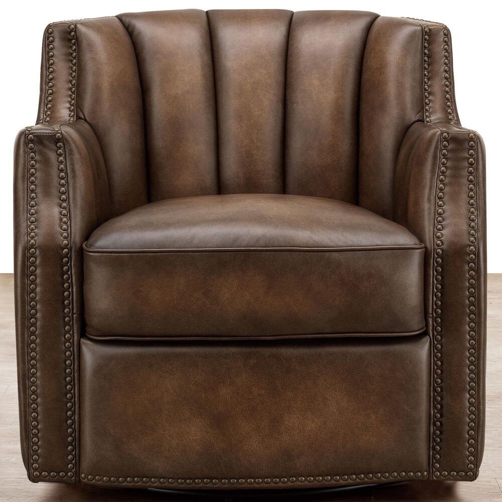 Hydeline Laredo Swivel Chair in Aged Maple, , large