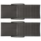 Noble House Salem Patio Chaise Lounge in Multi-Brown (Set of 2), , large
