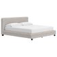 Ashley Zuraleus California King Upholstered Platform Bed with Two Nightstands in Matte White, , large