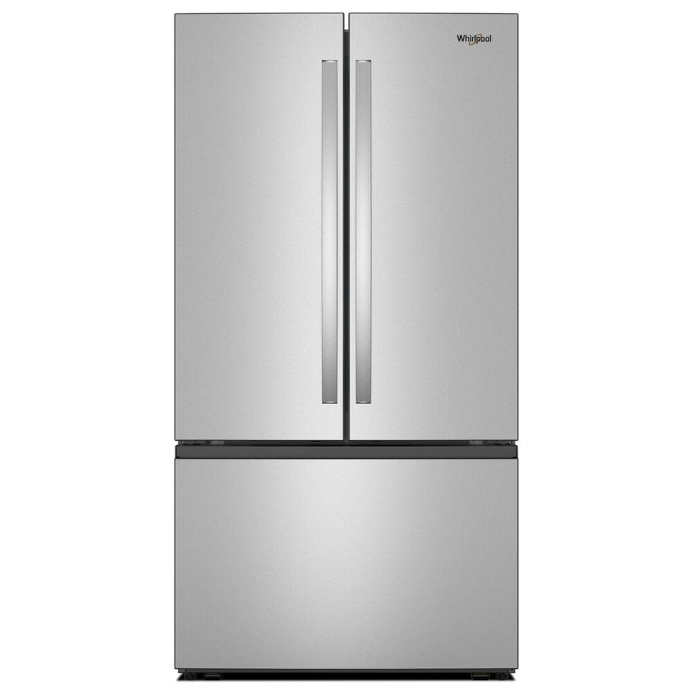Whirlpool 30.52 Cu. Ft. French Door Refrigerator with Interior Water Dispenser in Fingerprint Resistant Stainless Steel, , large